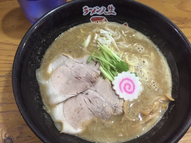 ラーメン食べました