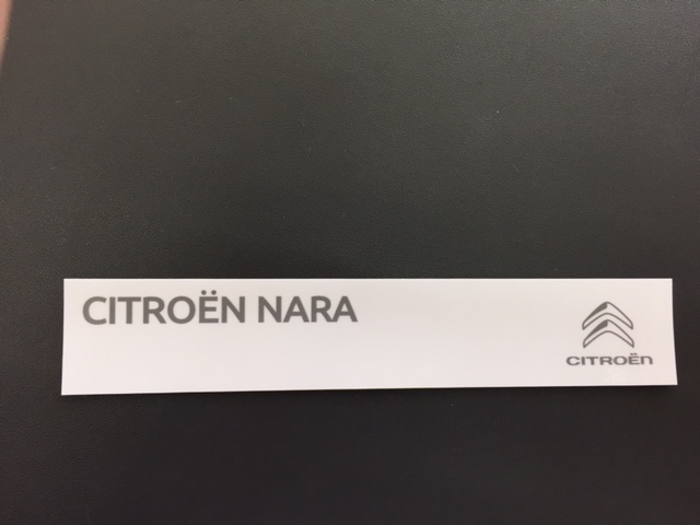 ステッカー出来ました^^