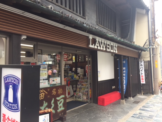 奈良らしいコンビニ