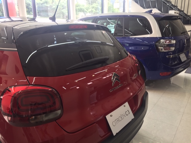 展示車入れ替えました