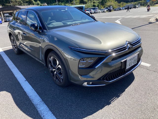 自称C5Xを1番日本で運転した営業
